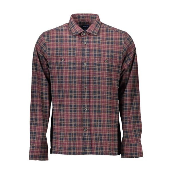 Gant GANT MEN'S LONG SLEEVE SHIRT BROWN
