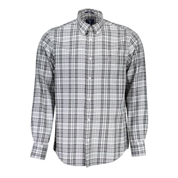 Gant GANT MEN'S LONG SLEEVE SHIRT GRAY