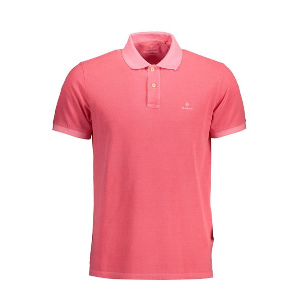 Gant GANT MEN'S PINK SHORT SLEEVE POLO SHIRT