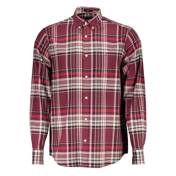 Gant GANT MEN'S RED LONG SLEEVE SHIRT