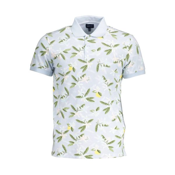 Gant GANT MEN'S SHORT SLEEVE BLUE POLO SHIRT