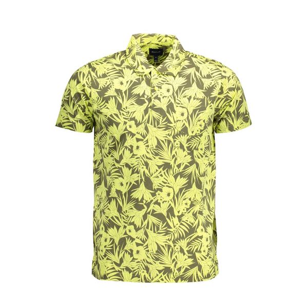 Gant GANT MEN'S SHORT SLEEVE YELLOW POLO SHIRT