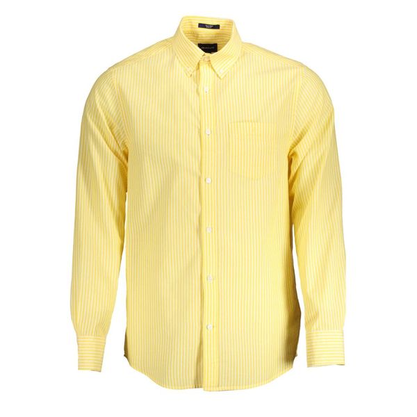 Gant GANT MEN'S YELLOW LONG SLEEVE SHIRT