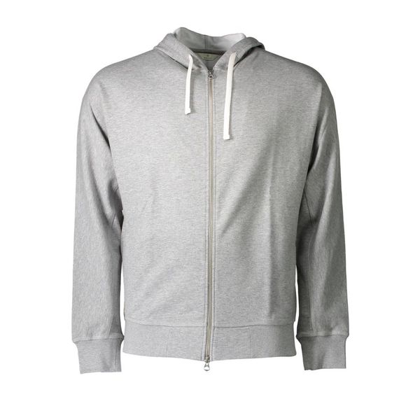 Gant GANT SWEATSHIRT WITH ZIP MAN GRAY