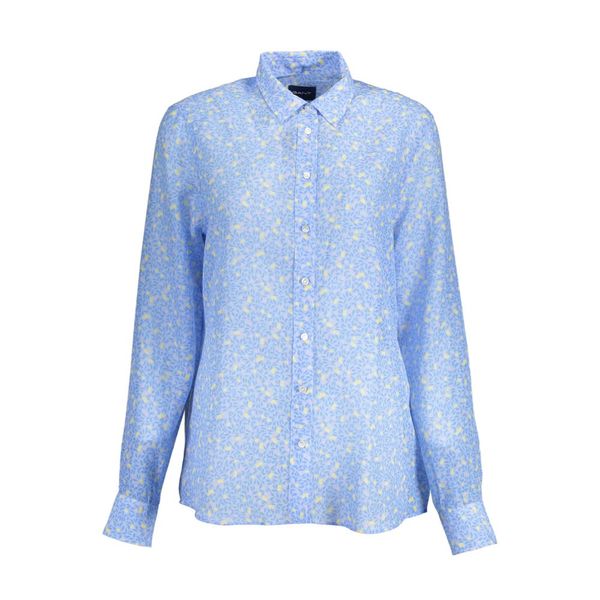 Gant GANT WOMEN'S LONG SLEEVE SHIRT LIGHT BLUE