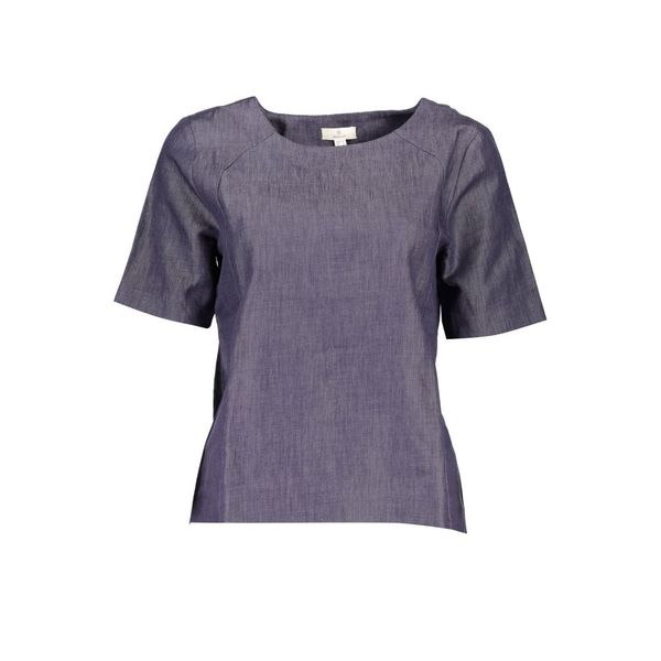 Gant GANT WOMEN'S SHORT SLEEVE T-SHIRT BLUE