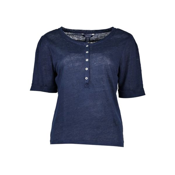 Gant GANT WOMEN'S SHORT SLEEVE T-SHIRT BLUE