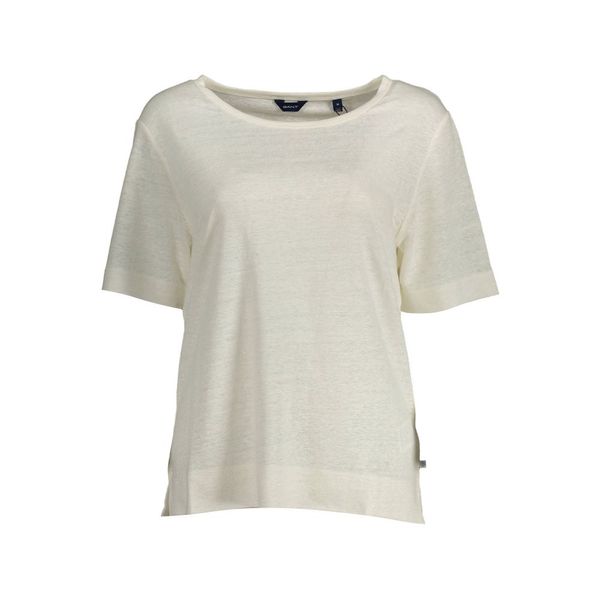 Gant GANT WOMEN'S SHORT SLEEVE T-SHIRT WHITE