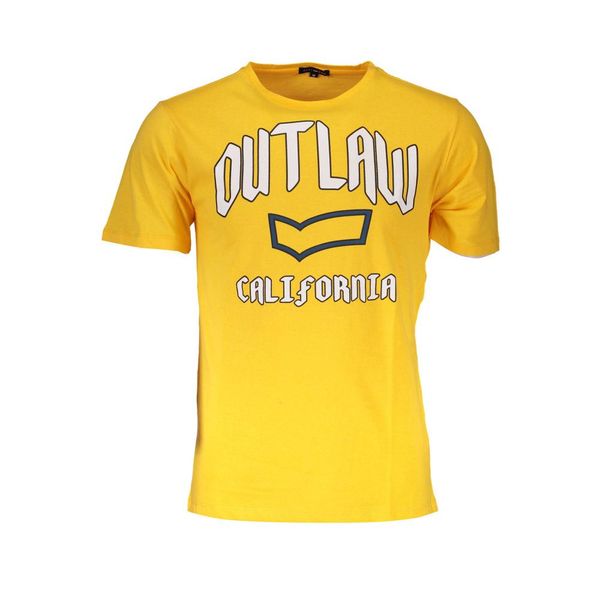 Gas GAS YELLOW MEN'S SHORT SLEEVE T-SHIRT