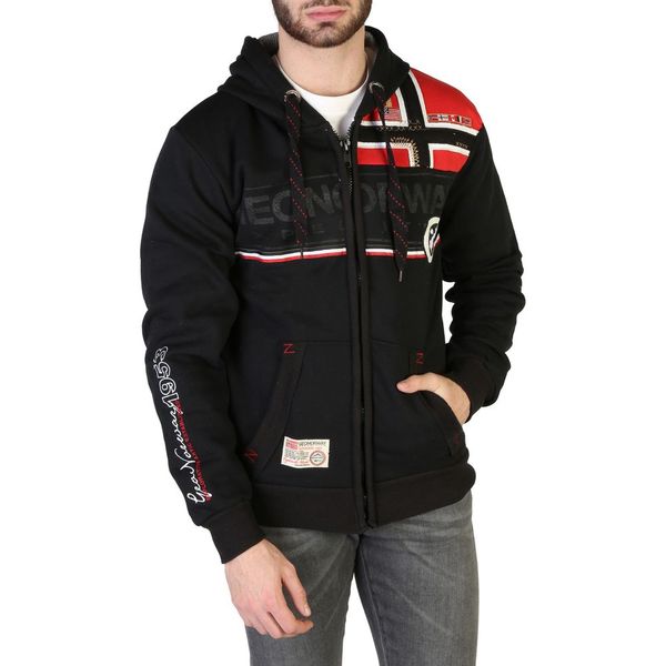 Geographical Norway Geographical Norway muški hoodie/dukserica Flipper man black