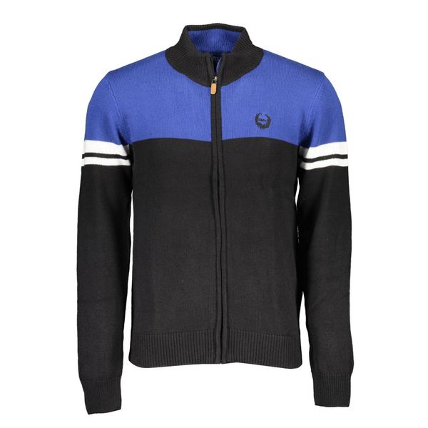 Gian Marco Venturi GIAN MARCO VENTURI MEN'S BLACK CARDIGAN