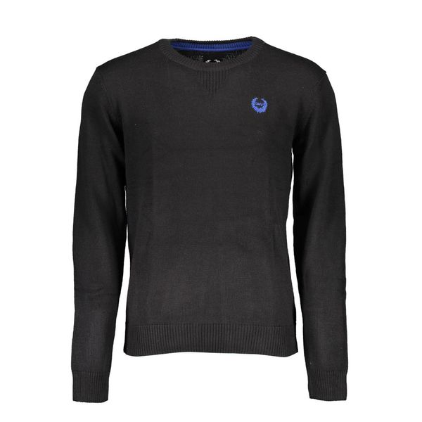 Gian Marco Venturi GIAN MARCO VENTURI MEN'S BLACK SWEATER