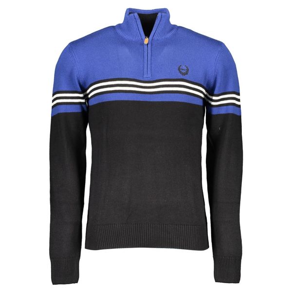 Gian Marco Venturi GIAN MARCO VENTURI MEN'S BLACK SWEATER