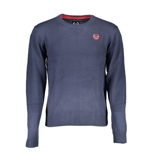 Gian Marco Venturi GIAN MARCO VENTURI MEN'S BLUE SWEATER