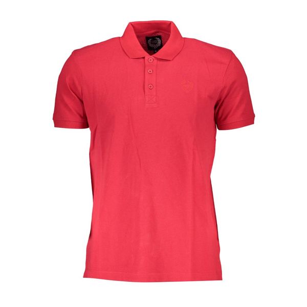 Gian Marco Venturi GIAN MARCO VENTURI MEN'S POLO SHORT SLEEVE RED
