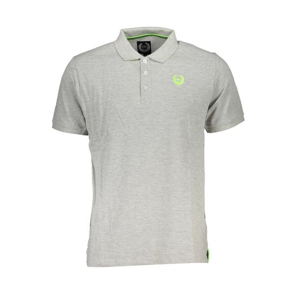 Gian Marco Venturi GIAN MARCO VENTURI POLO SHORT SLEEVE MAN GRAY