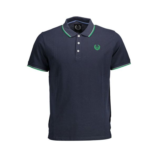 Gian Marco Venturi GIAN MARCO VENTURI SHORT SLEEVE POLO SHIRT MAN BLUE