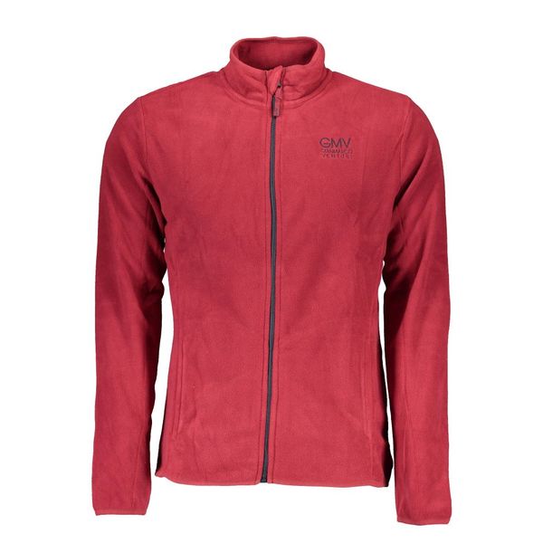 Gian Marco Venturi GIAN MARCO VENTURI SWEATSHIRT WITH ZIP MAN RED