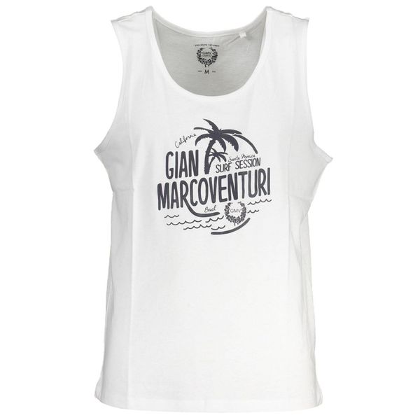 Gian Marco Venturi GIAN MARCO VENTURI WHITE MAN TANK TOP