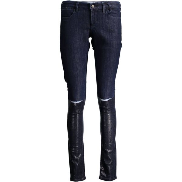 Guess GUESS JEANS JEANS DENIM WOMAN BLUE