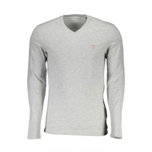 Guess GUESS JEANS LONG SLEEVE T-SHIRT GRAY MAN