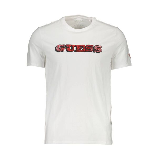 Guess GUESS JEANS MAN SHORT SLEEVE T-SHIRT WHITE