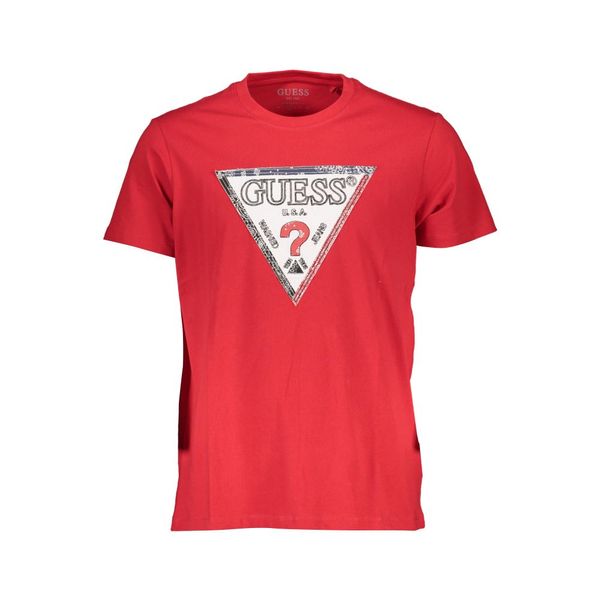 Guess GUESS JEANS RED MAN SHORT SLEEVE T-SHIRT