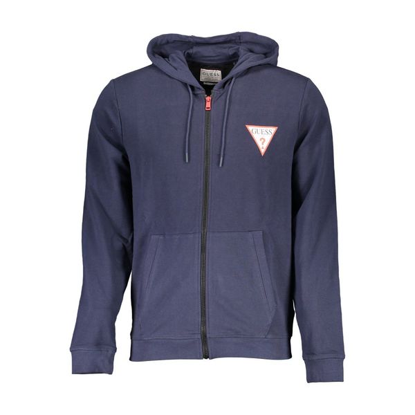 Guess GUESS JEANS SWEATSHIRT WITH ZIP MAN BLUE