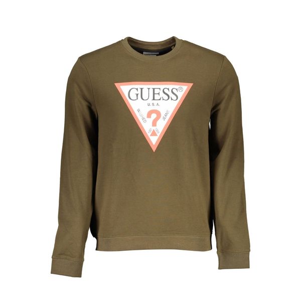 Guess GUESS JEANS SWEATSHIRT WITHOUT ZIP MAN GREEN