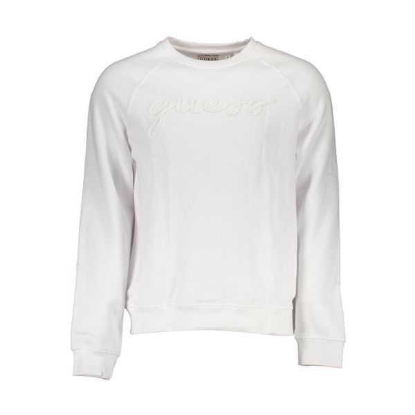 Guess GUESS JEANS SWEATSHIRT WITHOUT ZIP MAN WHITE
