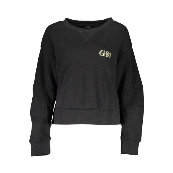 Guess GUESS JEANS SWEATSHIRT WITHOUT ZIP WOMAN BLACK
