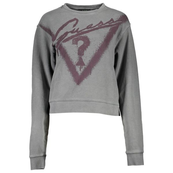 Guess GUESS JEANS SWEATSHIRT WITHOUT ZIP WOMAN GRAY