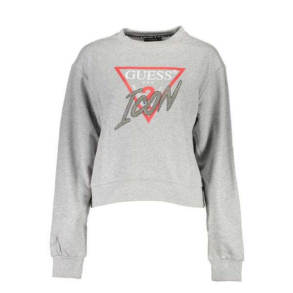 Guess GUESS JEANS SWEATSHIRT WITHOUT ZIP WOMAN GRAY