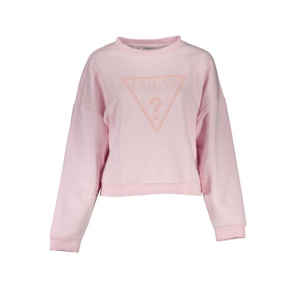 Guess GUESS JEANS SWEATSHIRT WITHOUT ZIP WOMAN PINK