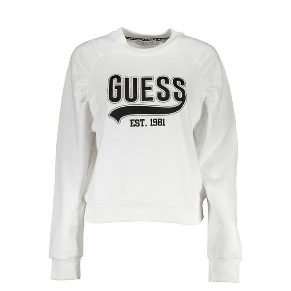 Guess GUESS JEANS SWEATSHIRT WITHOUT ZIP WOMAN WHITE