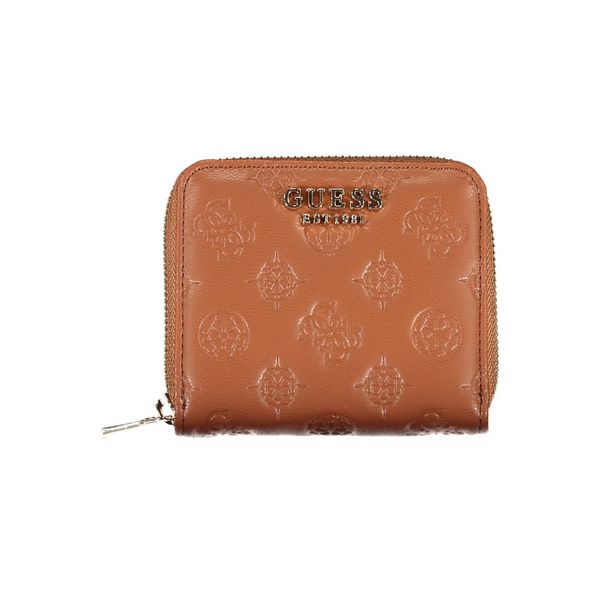 Guess GUESS JEANS WALLET WOMAN BROWN