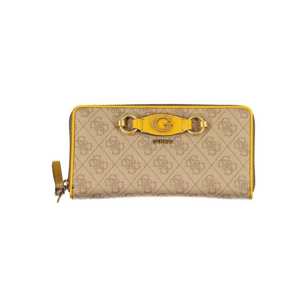Guess GUESS JEANS WOMEN'S BEIGE WALLET