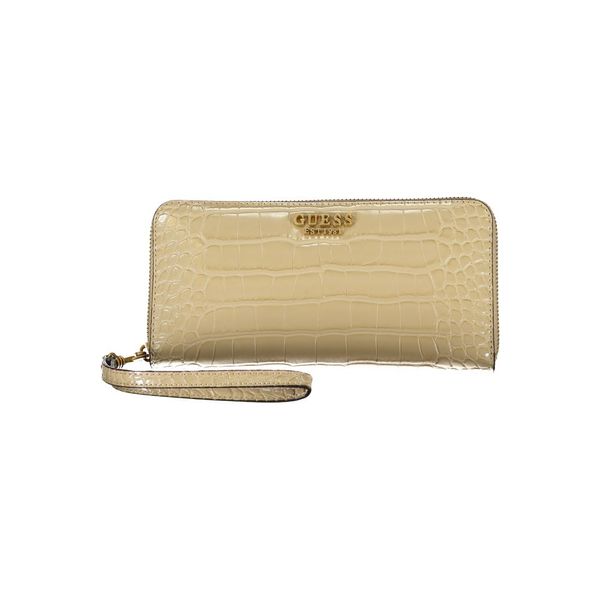 Guess GUESS JEANS WOMEN'S WALLET BEIGE