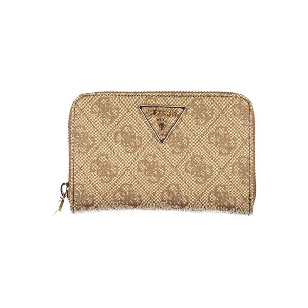 Guess GUESS JEANS WOMEN'S WALLET BEIGE