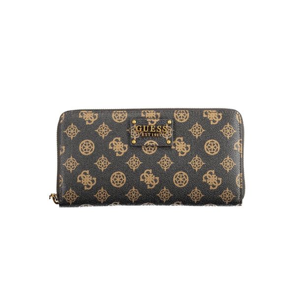 Guess GUESS JEANS WOMEN'S WALLET BROWN