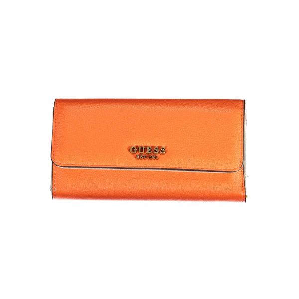 Guess GUESS JEANS WOMEN'S WALLET ORANGE