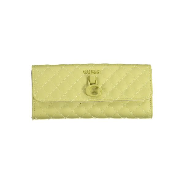 Guess GUESS JEANS WOMEN'S YELLOW WALLET