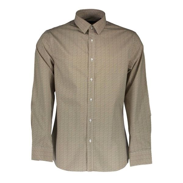 Guess GUESS MARCIANO MAN LONG SLEEVE SHIRT GOLD