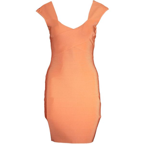 Guess GUESS MARCIANO SHORT DRESS WOMAN ORANGE