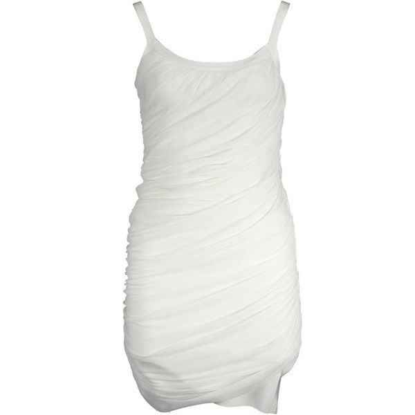 Guess GUESS MARCIANO SHORT DRESS WOMAN WHITE