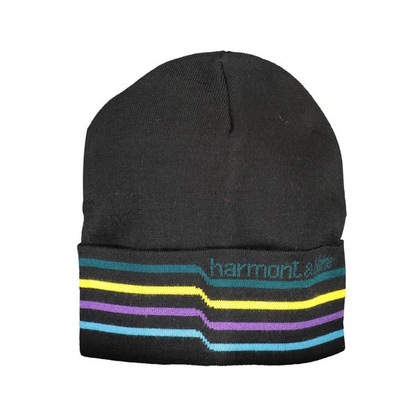 Harmont and Blaine HARMONT &amp; BLAINE BLACK MEN'S BEANIE
