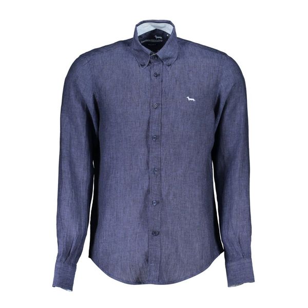 Harmont and Blaine HARMONT &amp; BLAINE BLUE MAN LONG SLEEVED SHIRT