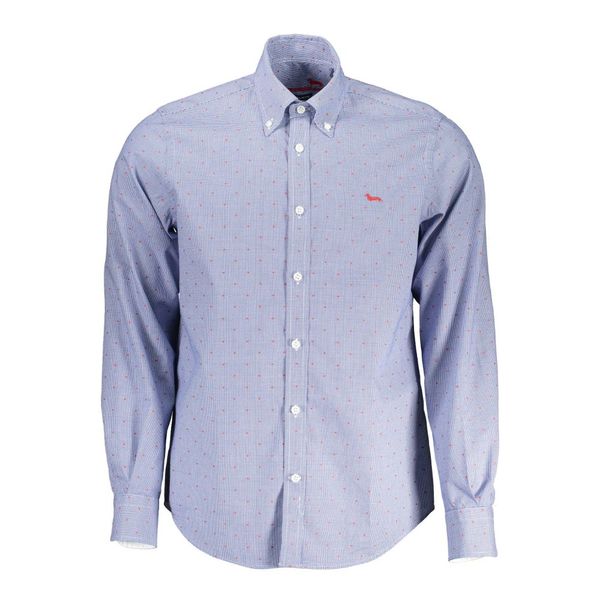 Harmont and Blaine HARMONT &amp; BLAINE BLUE MAN LONG SLEEVED SHIRT