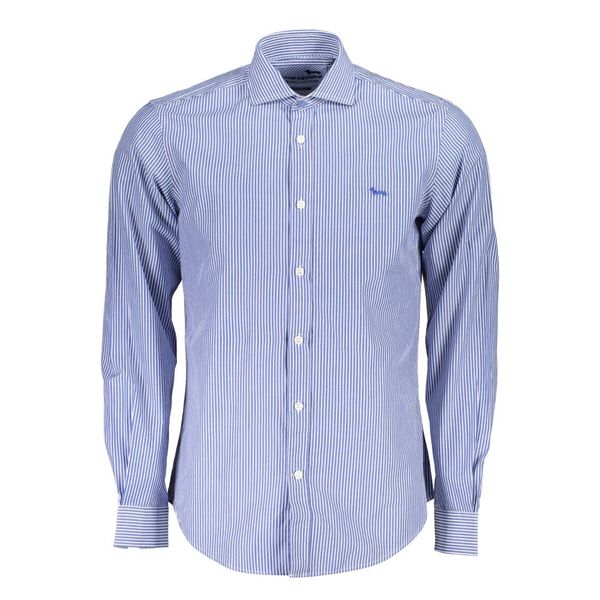 Harmont and Blaine HARMONT &amp; BLAINE BLUE MAN LONG SLEEVED SHIRT