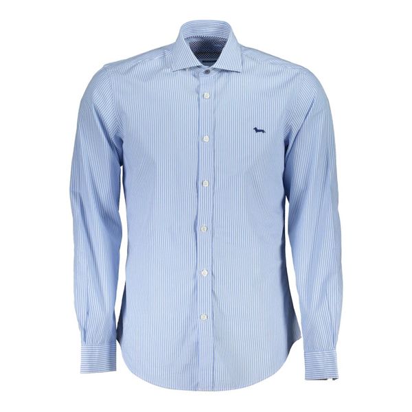 Harmont and Blaine HARMONT &amp; BLAINE LIGHT BLUE MAN LONG SLEEVED SHIRT